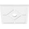 Ekena Millwork Embry Architectural Grade PVC Contemporary Ceiling Medallion, 18"OD x 3"ID x 6 1/4"C x 1"P CMP18EY-03000 - alternate 2